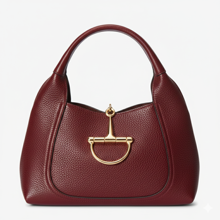 Gucci Bag Softbit Maxi Textured Leather Tote