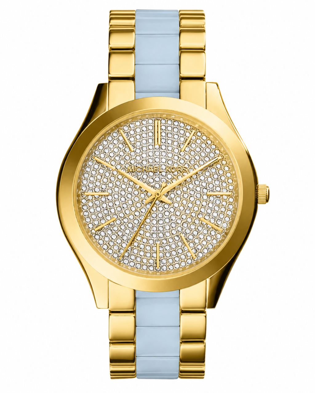 Michael Kors Women’s Quartz Stainless Steel Crystal Pave
