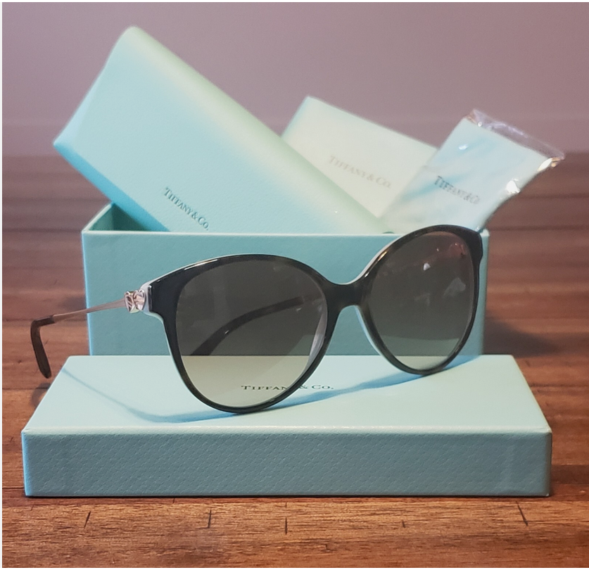 Tiffany & Co.  Havana/Blue & Brown Sunglasses