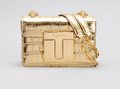 Tom Ford Metallic Croc Embossed Shoulder bag
